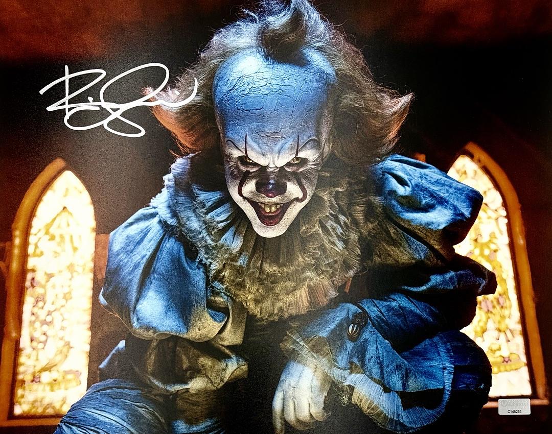 Bill Skarsgard signed (Stephen King's IT) 11x14 - Celebrity Authentics COA